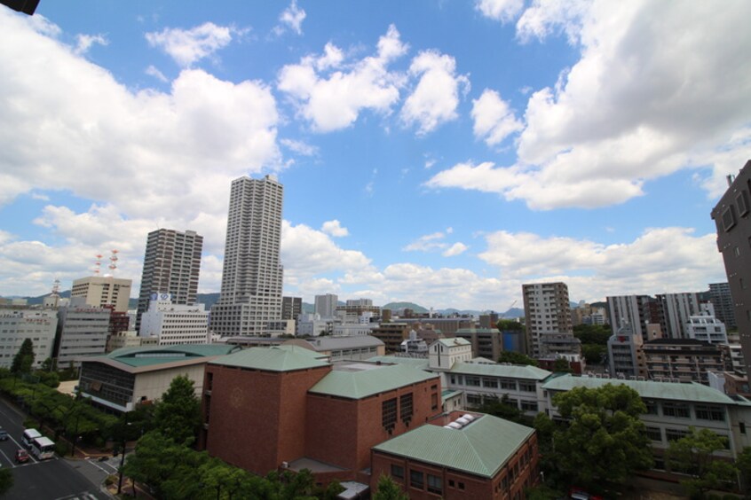 室内からの展望 デルタ幟町