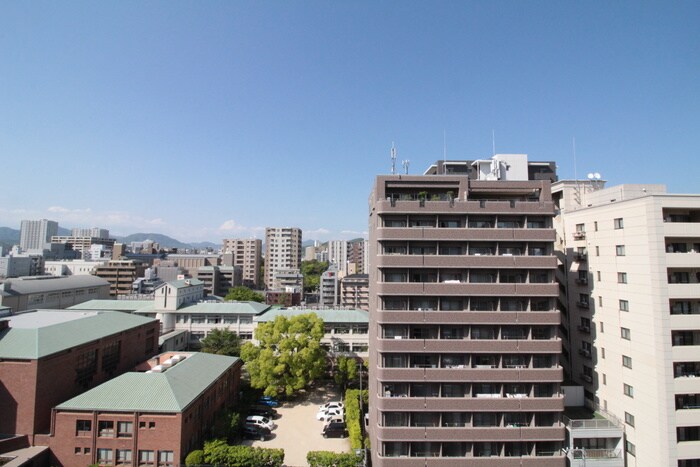 室内からの展望 デルタ幟町