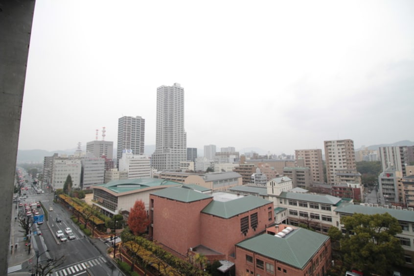室内からの展望 デルタ幟町