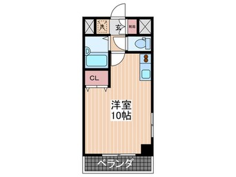 間取図 ベル・エポック安芸