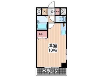間取図 ベル・エポック安芸