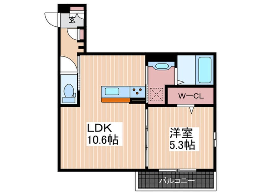間取図 段原陽和荘
