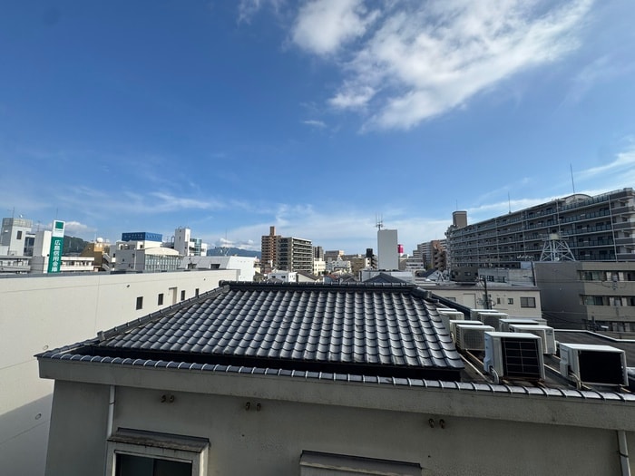 室内からの展望 ダイアパレス皆実町（５０５）