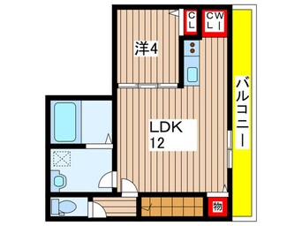 間取図 レユシール川内