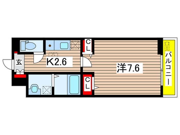 間取り図 パラジソ大町