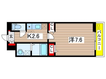 間取図 パラジソ大町