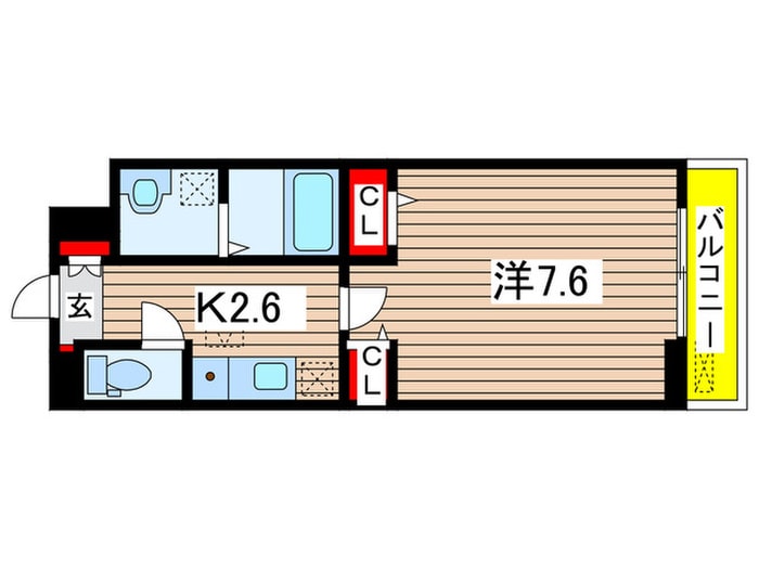 間取り図 パラジソ大町