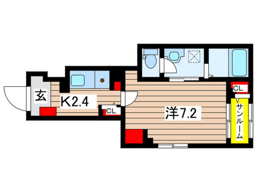 間取図 プレミールA