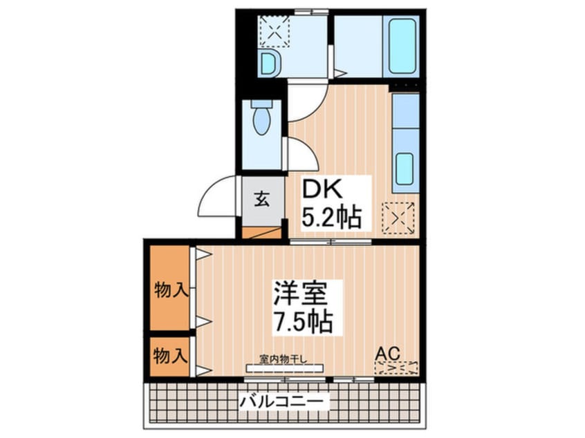 間取図 ボナールKⅢ