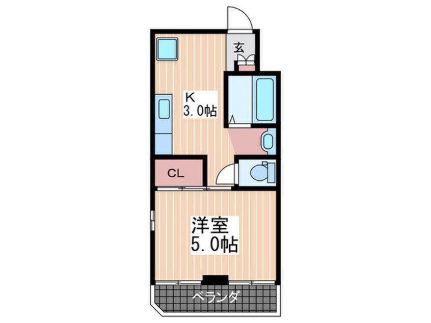 間取図 メルポ－ト出汐