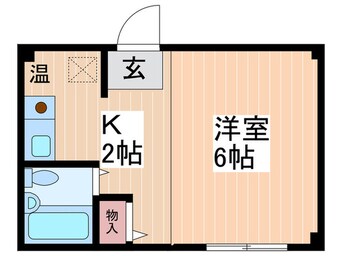 間取図 カーサ海田月見Ｍ－３