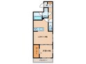 campanella舟入南の間取図