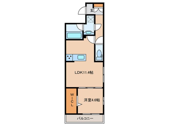 間取り図 campanella舟入南