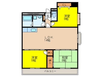 間取図 センチュリ－相原