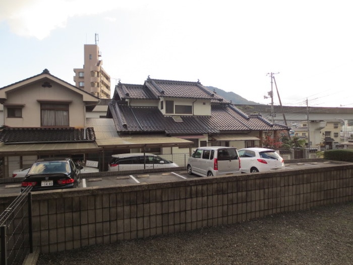 室内からの展望 ラ・ヴィ－タ高取北Ⅱ