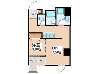 間取図 Residence Iconn KAWARAMACHI