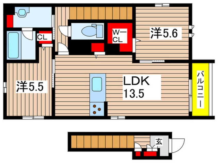 間取図 Sha Maison J