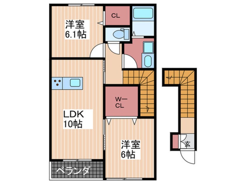 間取図 柳ケ丘ハイツ