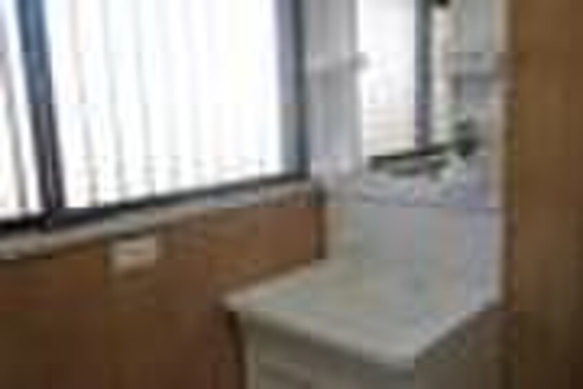 洗面 春と青空のterrace