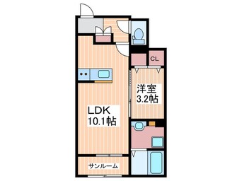 間取図 カーサ・ピアッツァ晴海