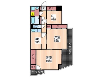 間取図 グリーン二葉の里(206)