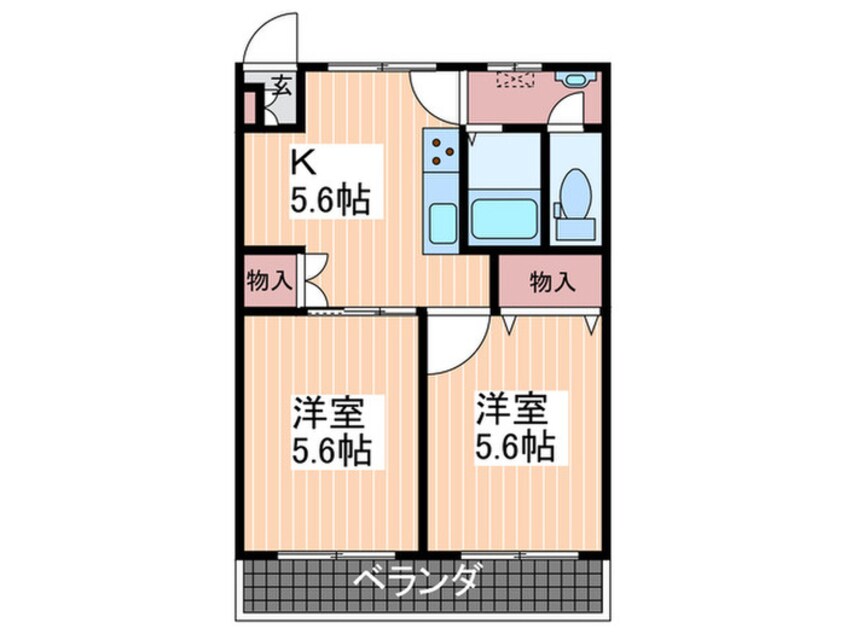 間取図 サカエマンション