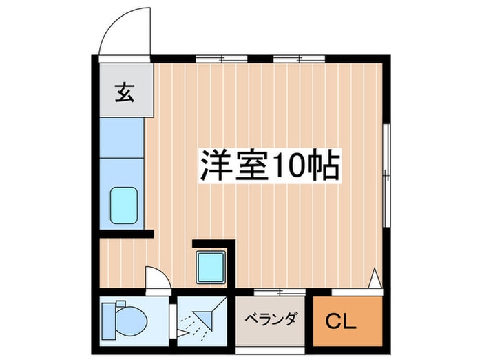 間取り図 コーポみささ