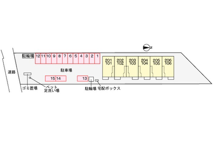 周辺環境 坂町坂東アパート