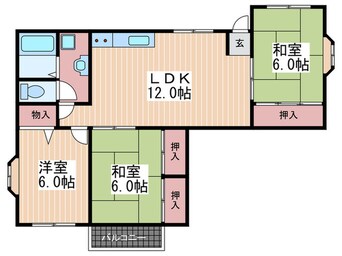 間取図 リシェス柳ケ丘