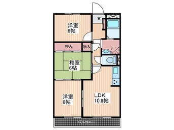 間取図 パールマンション