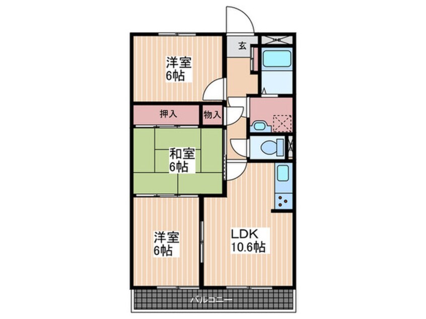 間取図 パールマンション