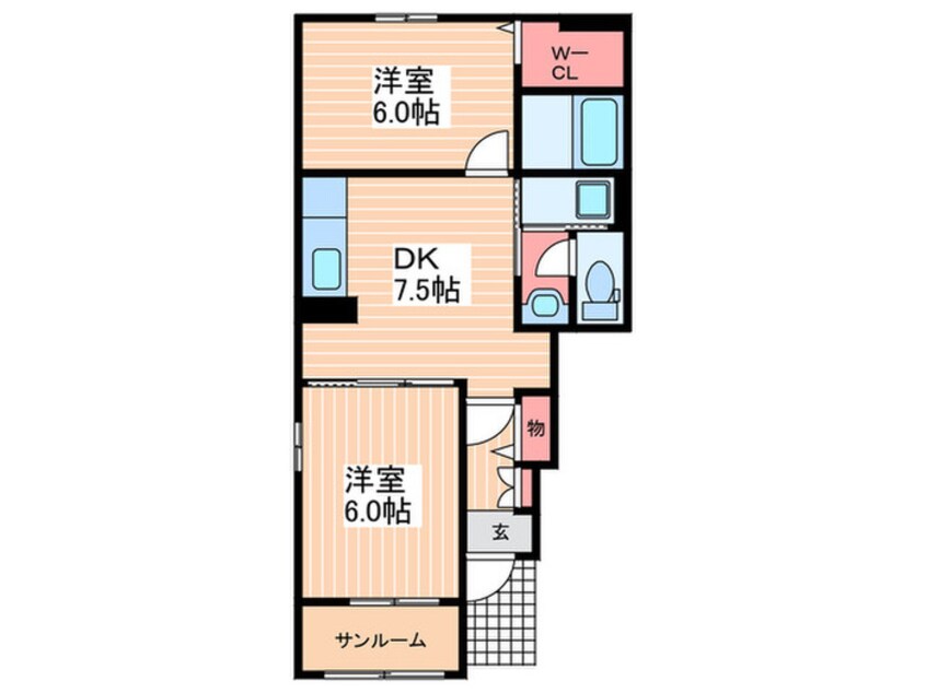 間取図 コンフォートハウスさくら