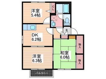 間取図 メゾン佐方