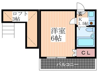 間取図 カンタ－レ坪井