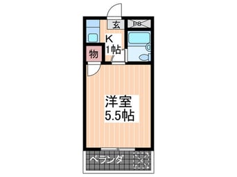 間取図 スタープラザ三筋