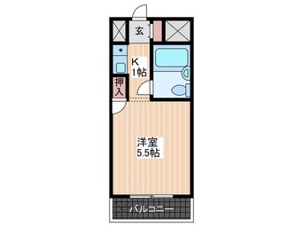 間取図 スタープラザ三筋