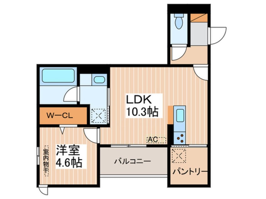 間取図 プラトーメゾン