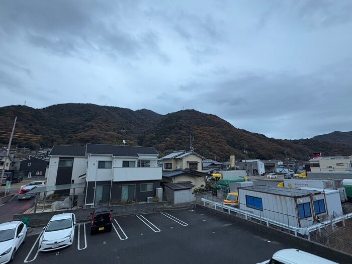 室内からの展望 北岡マンション