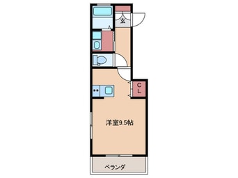 間取図 Kハイツ