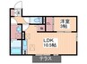 エスタシオ－ネ大町 1LDKの間取り