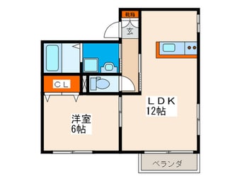 間取図 セントラル古江