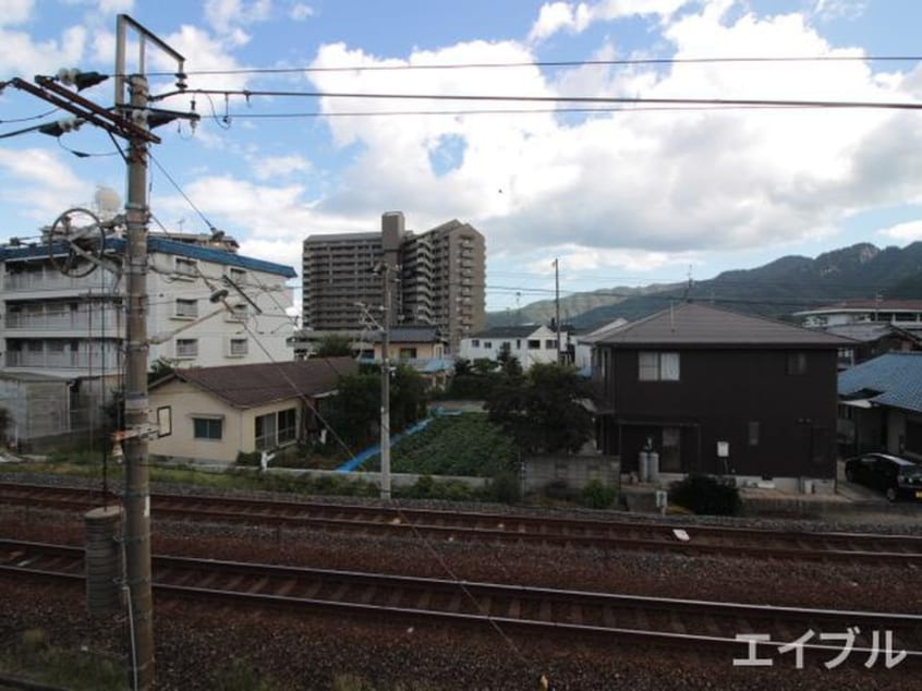 室内からの展望 クレ－ル宮島口