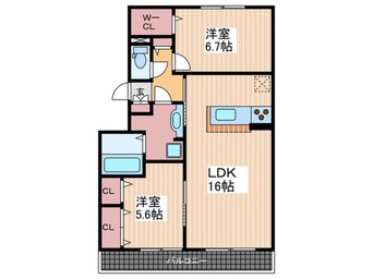 間取図 メゾンぐみの木