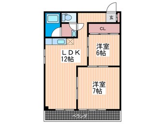 間取図 第１サンヨウビル