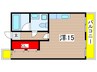 猫島ビル 1Rの間取り