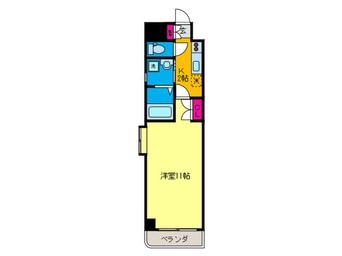 間取図 ヒルズ平和橋