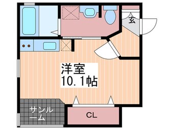 間取図 CASA　AURORA