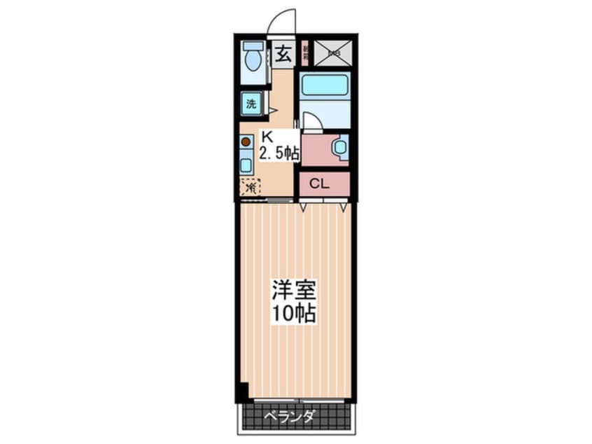 間取図 シャルマンホ－ムズ