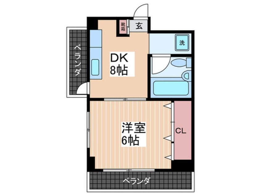 間取図 アーバンレイク山口