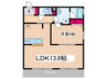 Ｊａｎｏｏｋ 1LDKの間取り